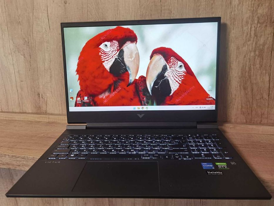 Заряженный игровой Hp Victus Intel I5 12450H 4.40gh 15.6"144 Hz FHD