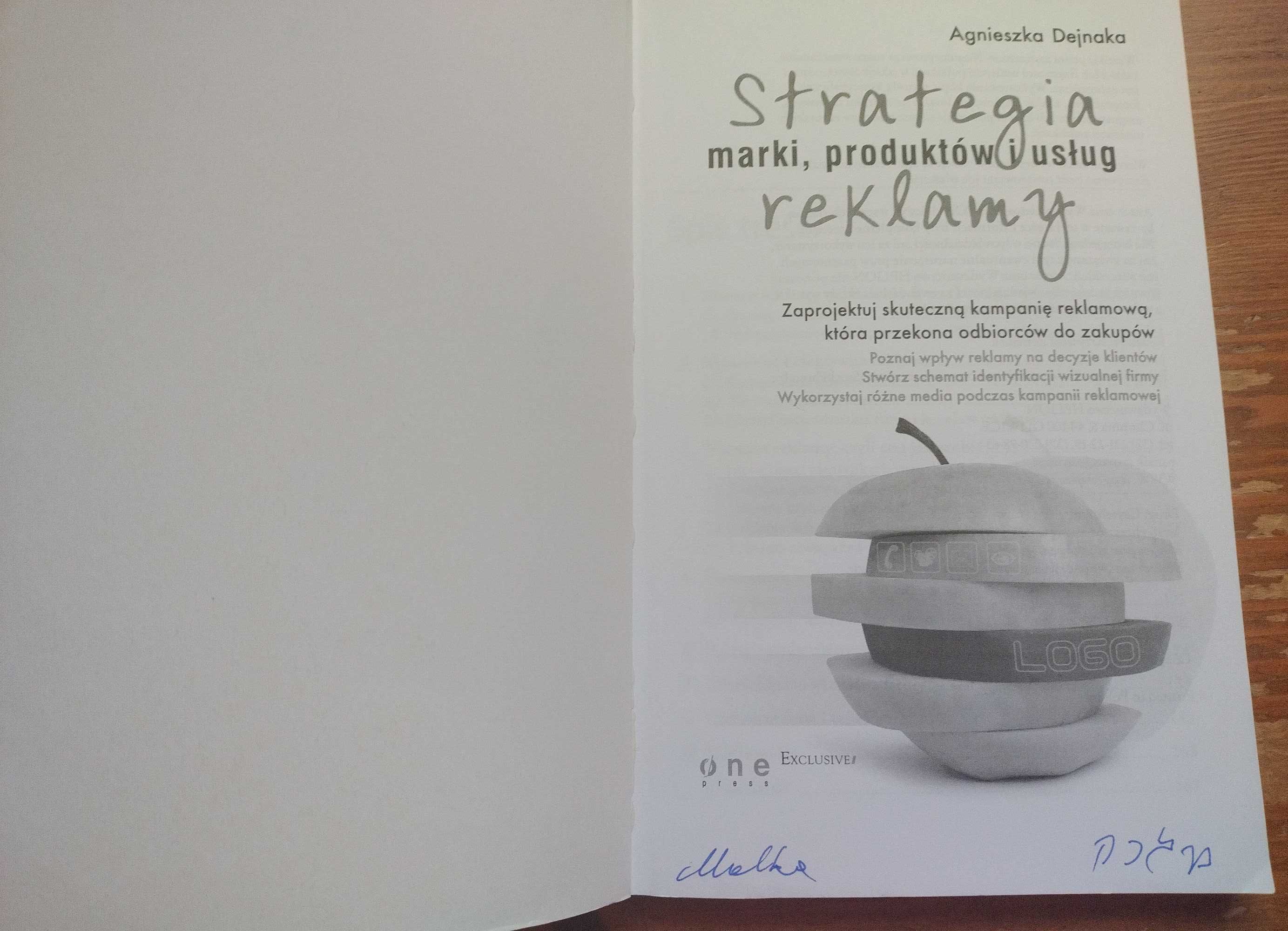 Strategia reklamy marki, produktów i usług Agnieszka Dejnaka