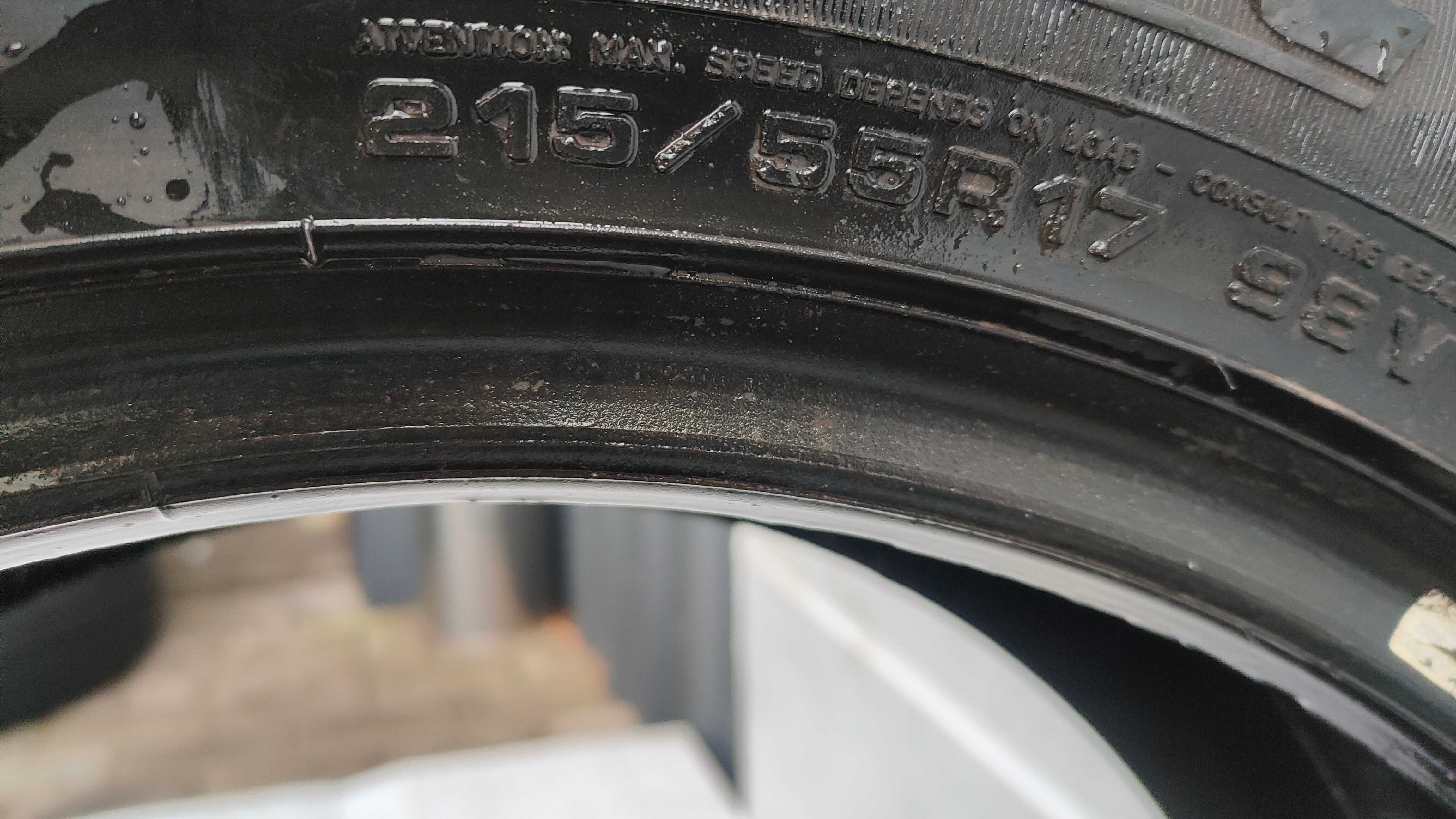 Opony Zimowe 215/55/17 Fulda 2szt 8mm