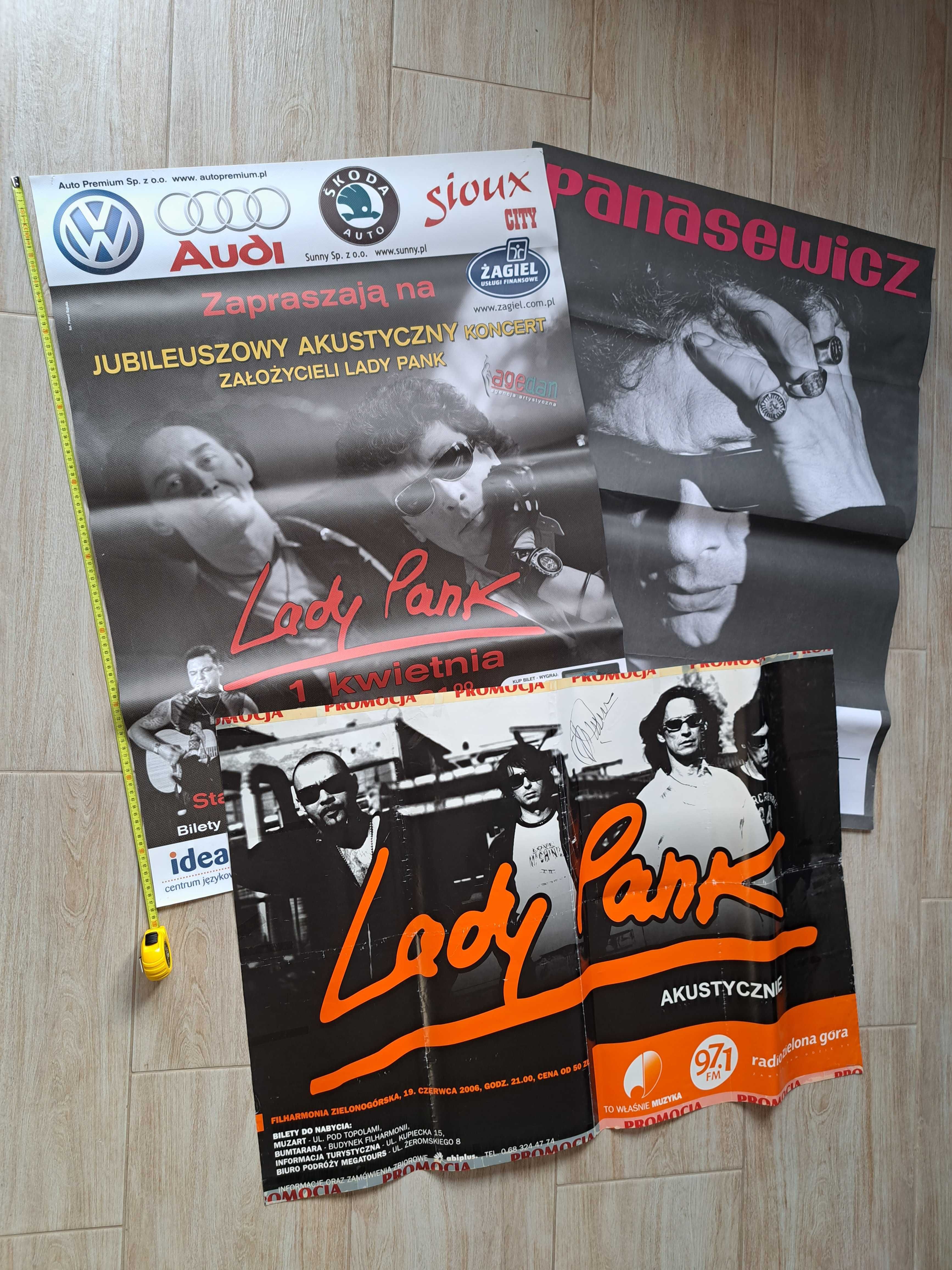 Lady Pank plakat vinyl CD mc Panasewicz Borysewicz Jan Bo Autograf