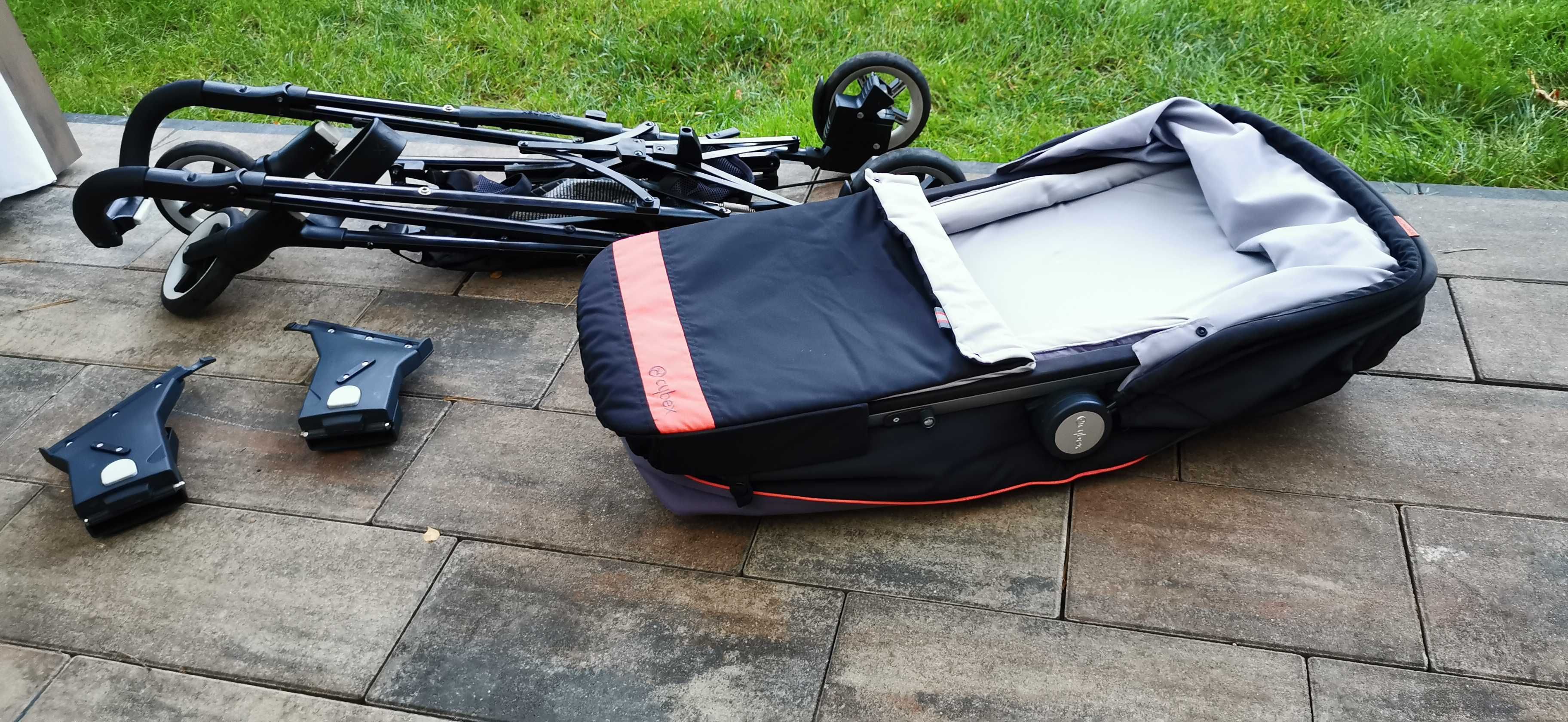 Wózek Cybex Callisto. Spacerówka + adapter + gondola.