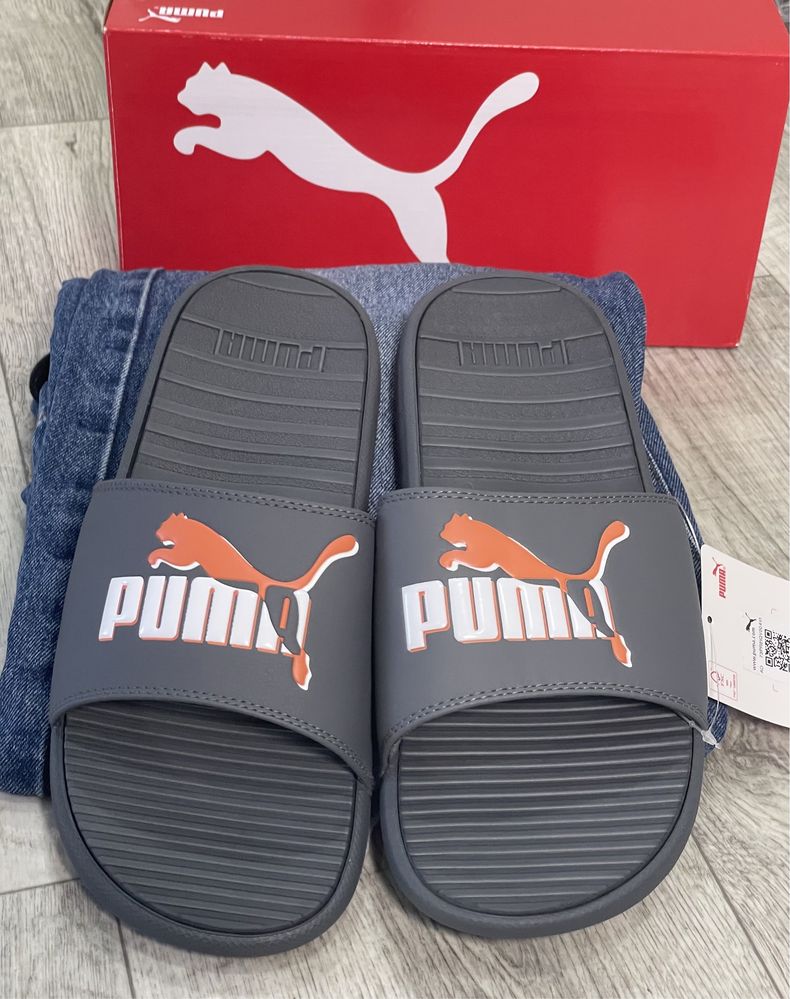 Шлепки мужские тм Puma оригинал наличие 42 43 44 45 46 47