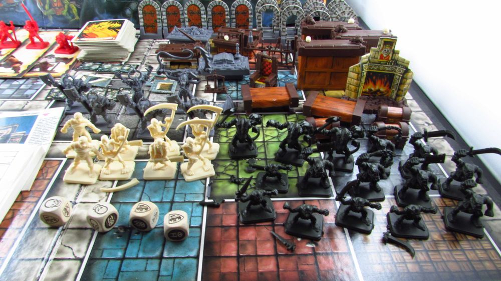 MB GAMES - GamesWorkshop HeroQuest Gra RPG Planszowa 1989 r.