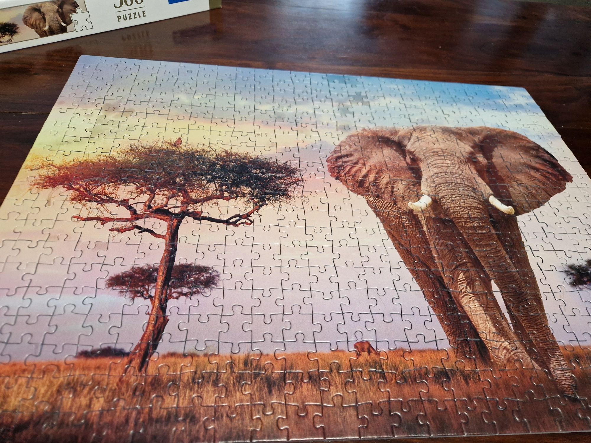 Clementoni puzzle 500 african sunset