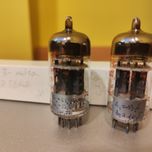 Lampy ECC82 , Raytheon 5814A,JAN,3 mica,po pomiarach