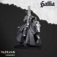 Knight of Gallia #8 Highlands Miniatures Old World Warhammer