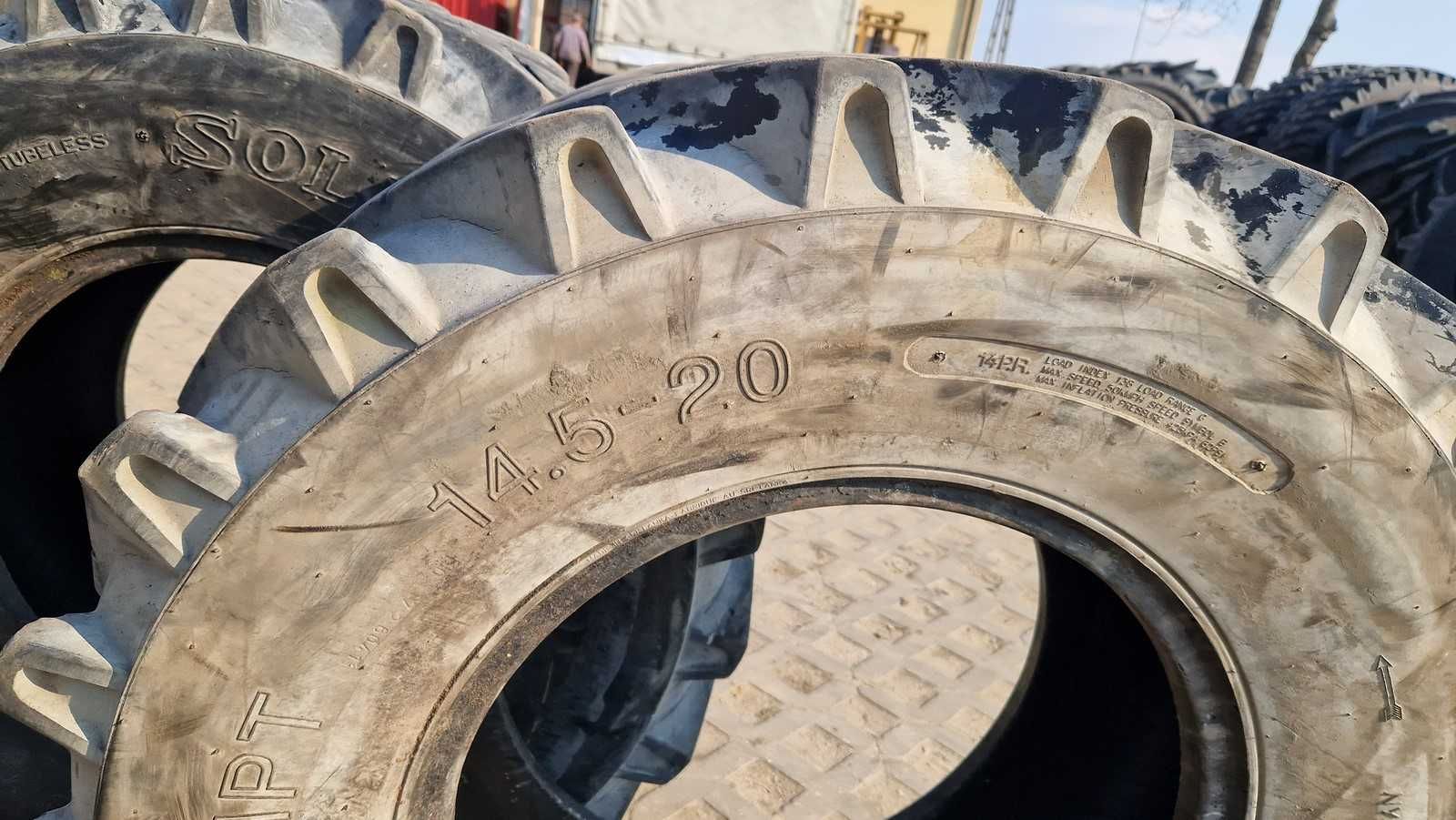 14.5-20 14.5r20 365/80r20 Camso Solideal 70% bieżnik bez napraw