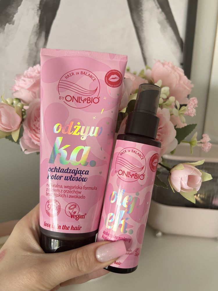 onlybio esycja limitowana odzywka i serum silikonowe