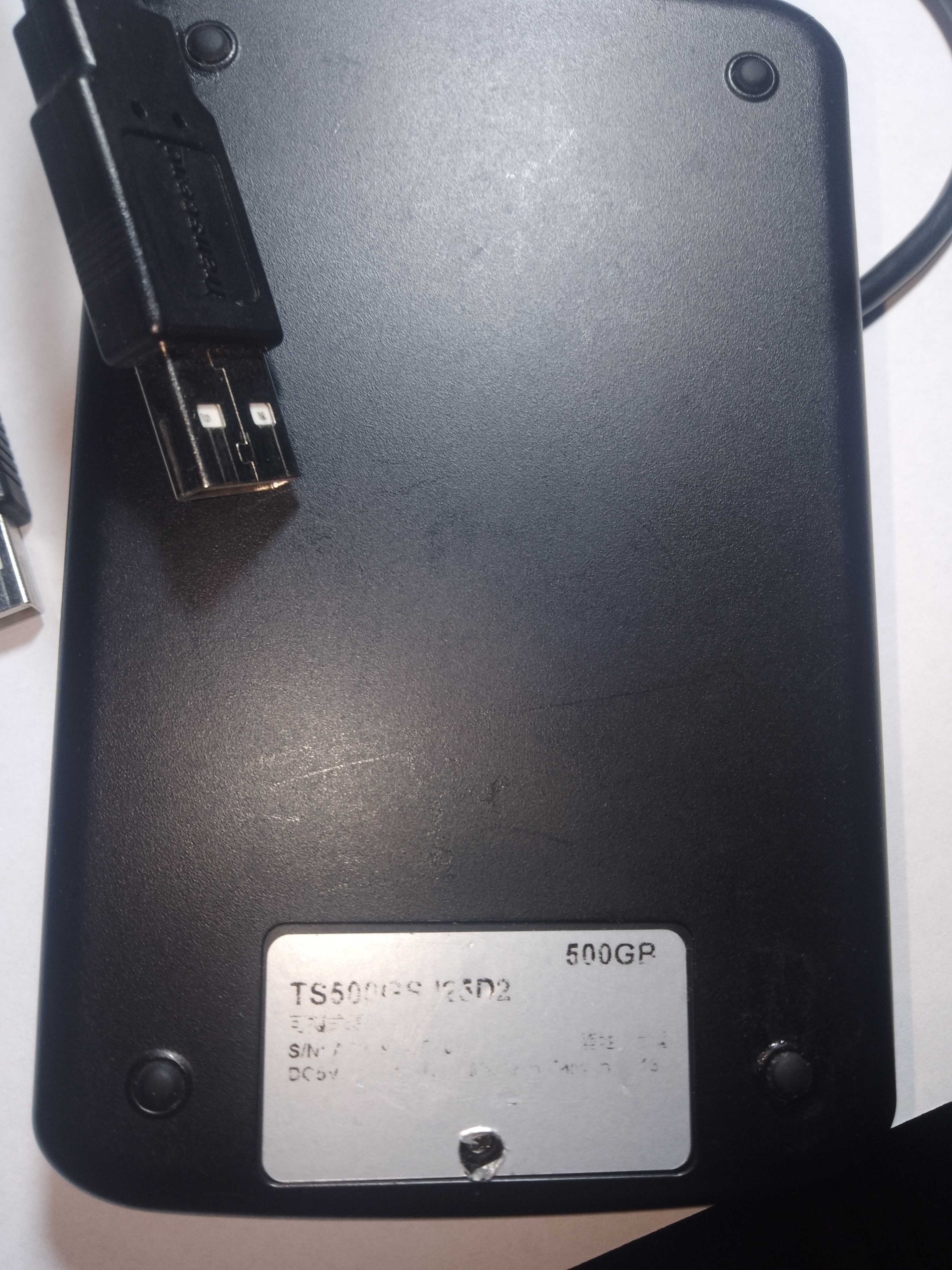 Зовнішній жорсткий диск Transcend 25C 500GB TS320GSJ25C USB 2.0