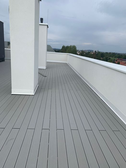 DESKA KOMPOZYTOWA PVC  Ryflowana, Str. Drewna, klasa PREMIUM Cena  m2