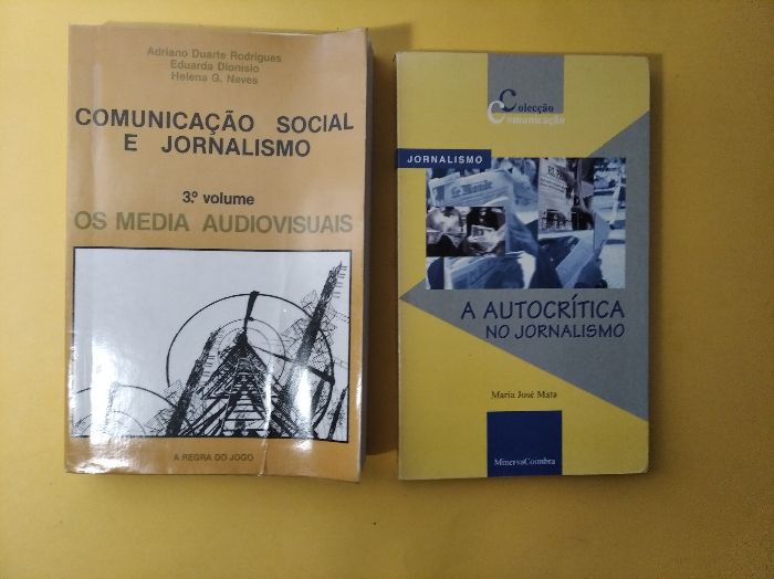 Livros sobre Comunicação, Jornalismo e os Media