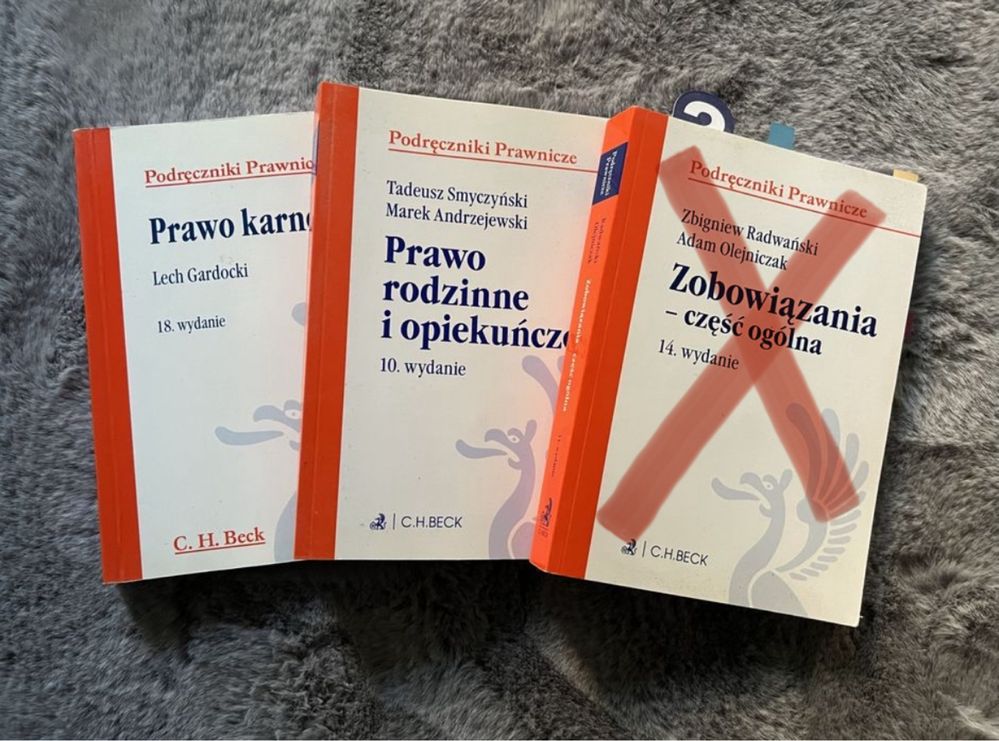 Prawo karne Prawo rodzinne i opiekuńcze podreczniki prawnicze