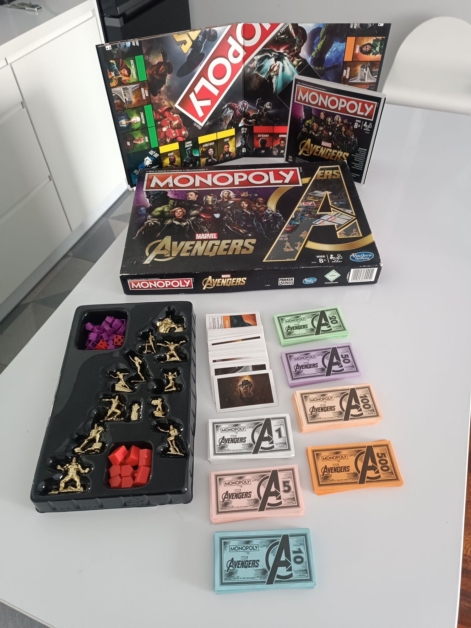 Gra planszowa Monopoly Marvel Avengers Limited Edition