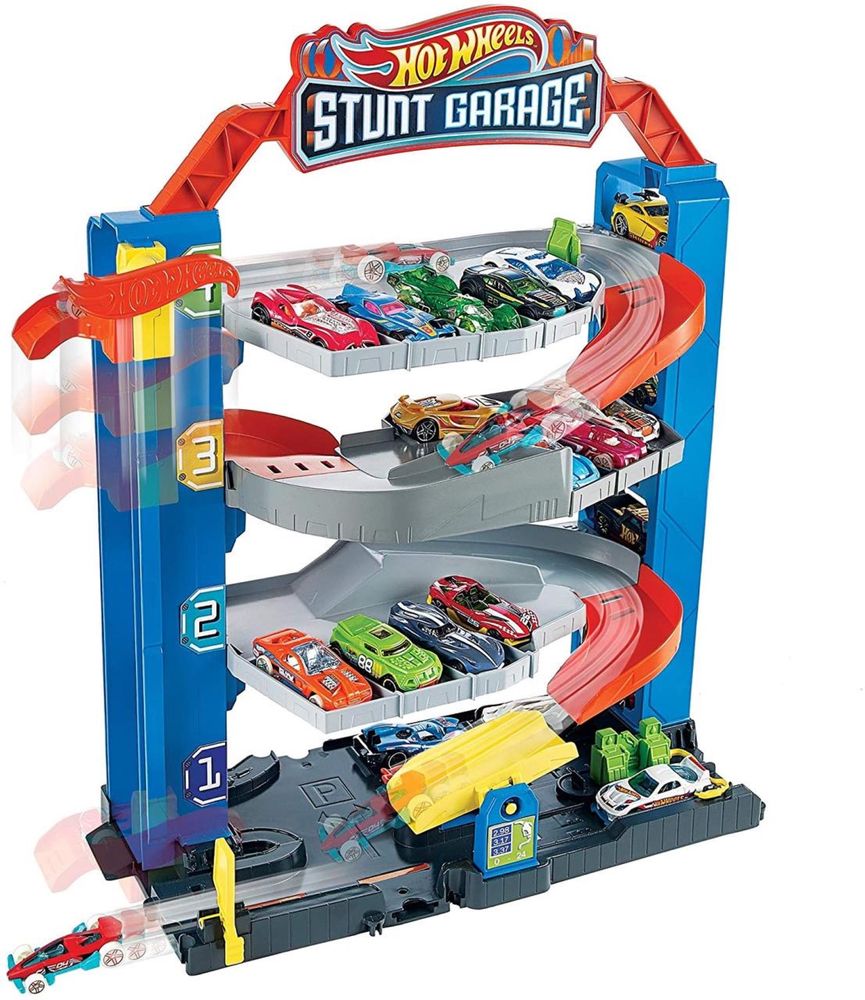 Гараж для трюків Хот вілс Wheels City Stunt Garage  GNL70