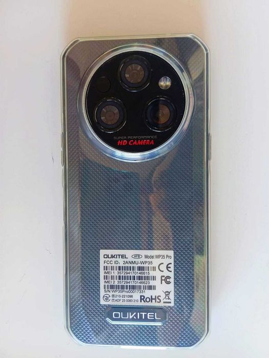 Oukitel WP35 Pro – NOVO, nunca usado!