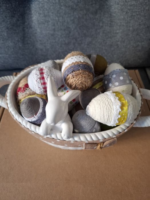 Ceramiczny koszyczek wielkanoc  miska