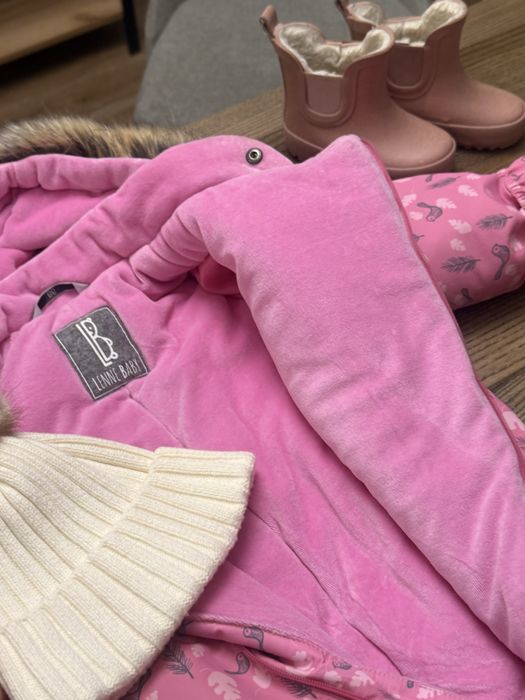 Зимовий комбінезон Lenne 86+6 см + Шапка Reima 48 р