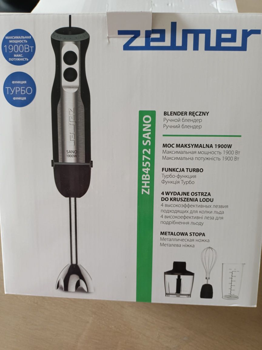 blender Zelmer zhb4572 gwarancja