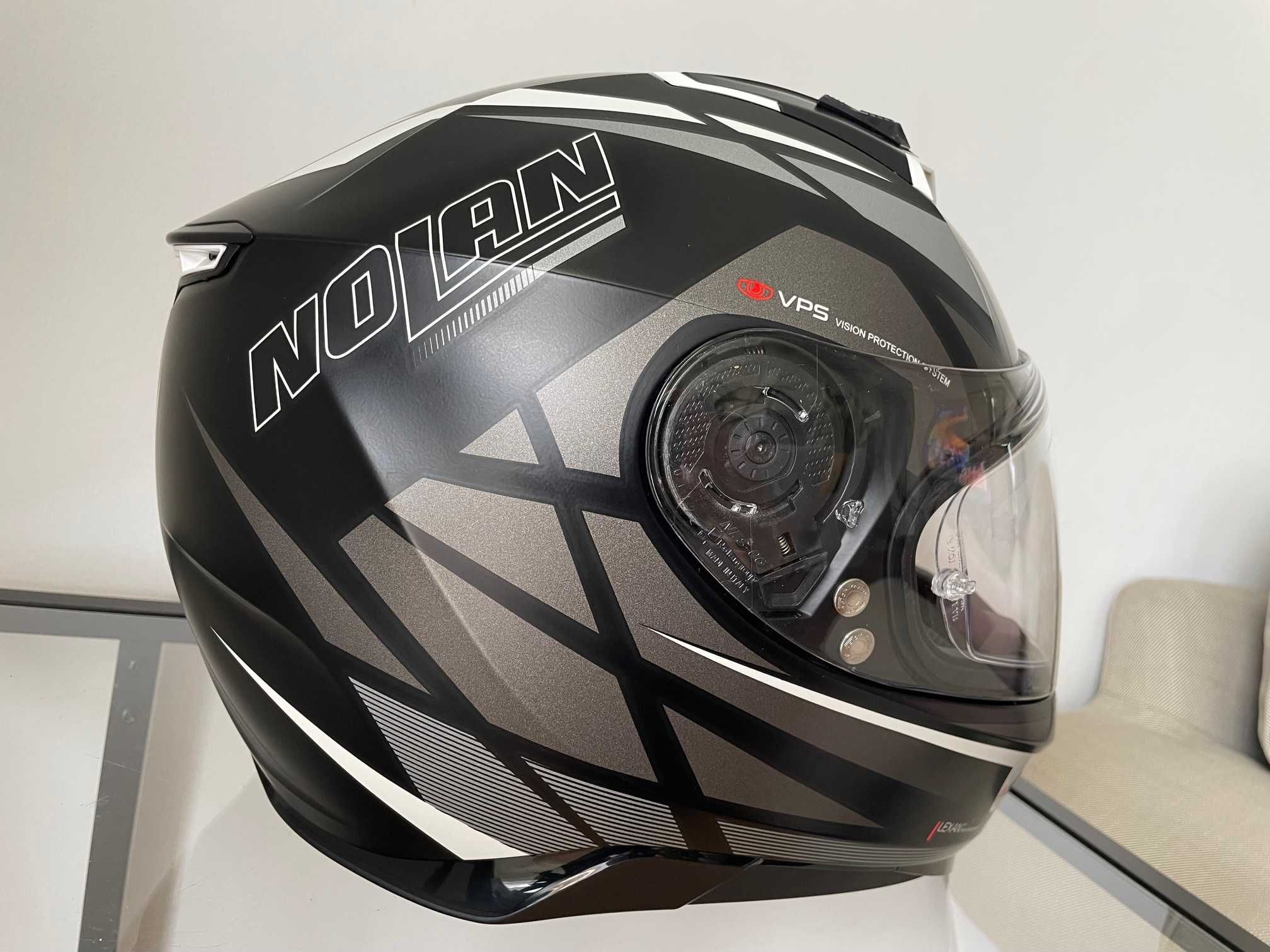Kask motocyklowy Nolan N87 z intercomem Nolan B601 jak nowy