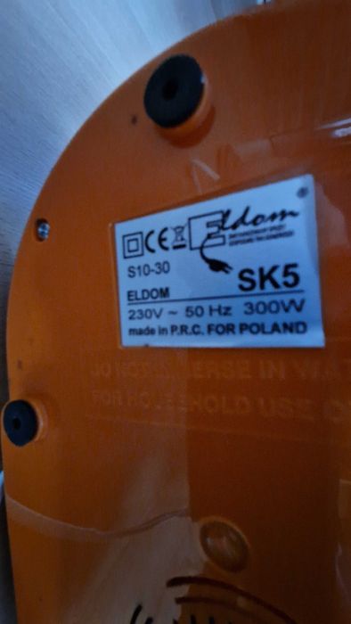 Sokowirówka Eldom SK5 – stan bardzo dobry