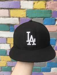 Бейсболка 59fifty mlb los angeles dodgers black