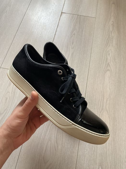 Lanvin чоловічи кеди з натуральної замші(оригінал)