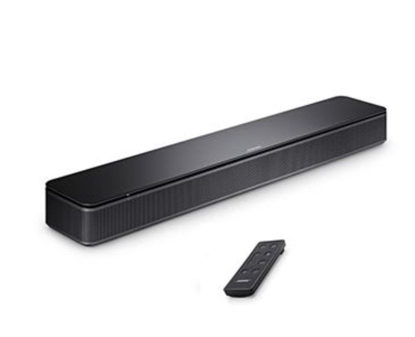 Coluna Bose TV speakers na embalagem