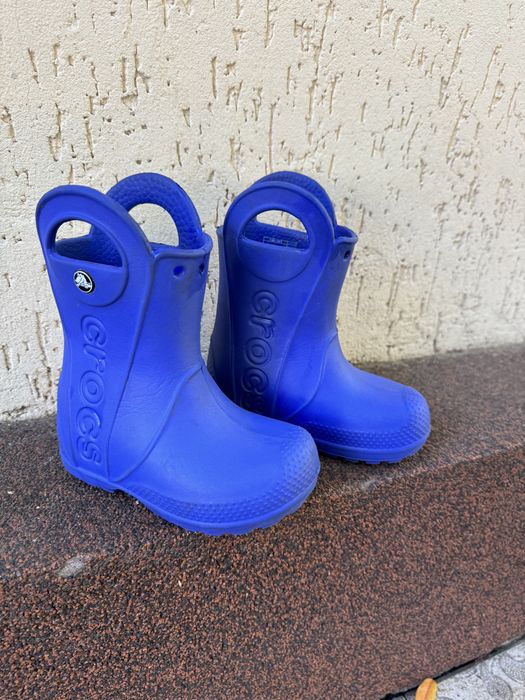 CROCS c7 гумові чобітки. Наш 24 р. (14 см)