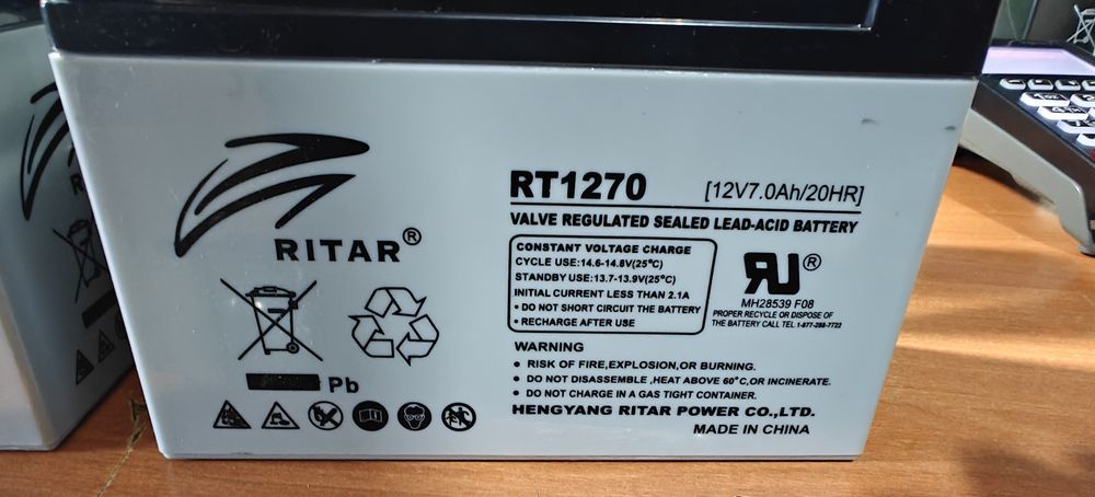 Аккумулятор Батарея ДБЖ 7AH 12V
