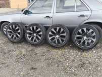 Koła 18 Cali 5x108 Czarne Opony Letnie w 2023 roku stan bardzo dobry