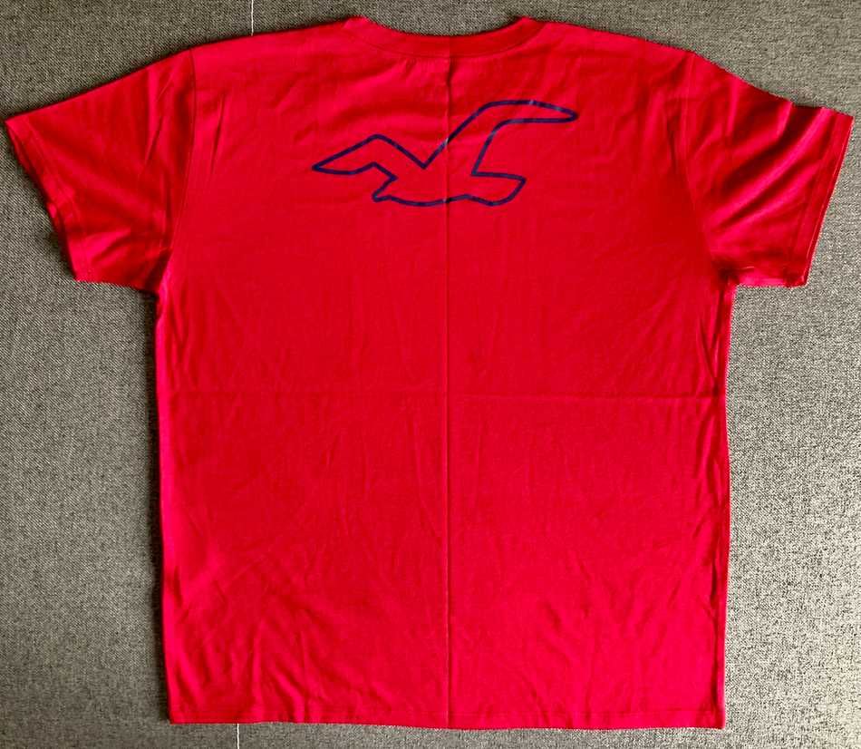 T-shirt damski Hollister Co. Print Logo Graphic Tee size M
