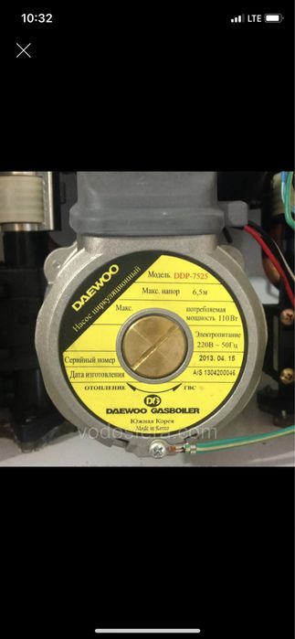 Статор на насос daewoo gasboiler ГВС