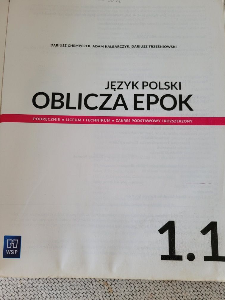 Język polski 1.1 liceum I technikum