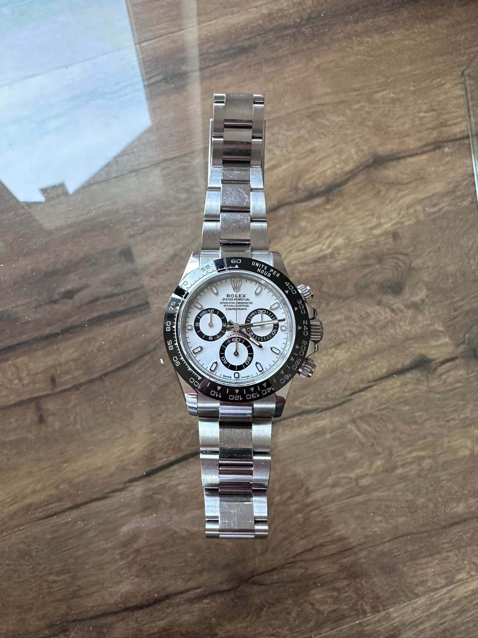 Rolex
Cosmograph Daytona Panda Stal 40 mm
ref.116500LN Clean Factory