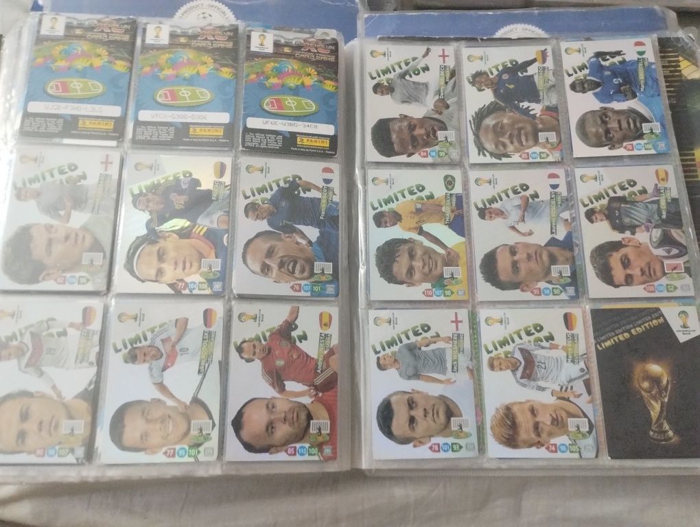 Panini fifa world cup 2014 brasil 15 limited edition kart