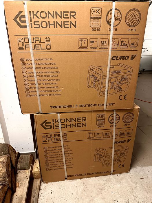 Generator LPG/Benzyna „Könner & Söhnen” KS 7000E G