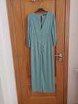 Vestido de cerimónia, turquesa, midi, Sfera, M, NOVO