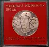 100 zł 1973 Kopernik srebro