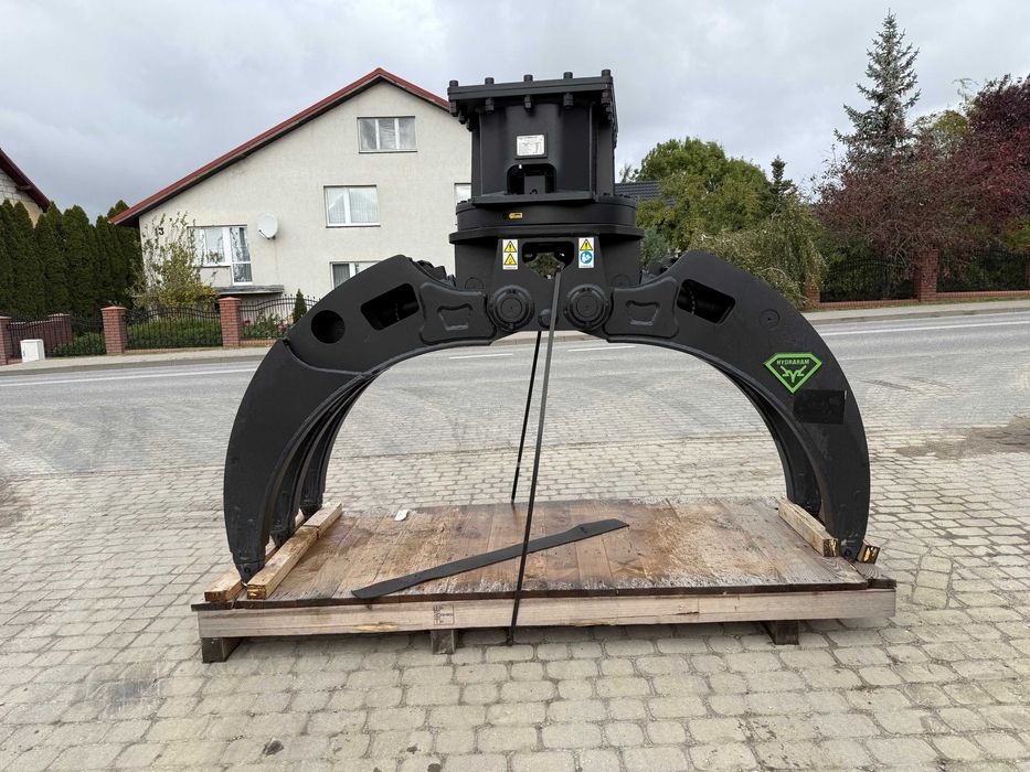 Chwytak hydrauliczny obrotowy wyburzeniowy 460kg do koparki Hydraram