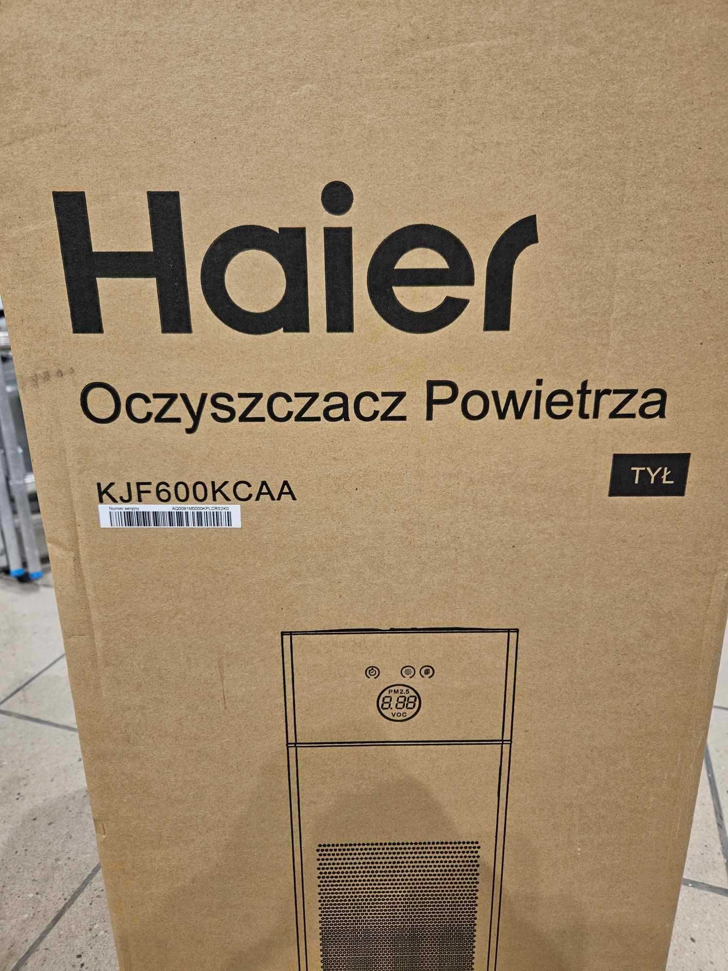 Nowy oczyszczacz powietrza mega cena HAIER PURE COMFORT KJF600KCAA