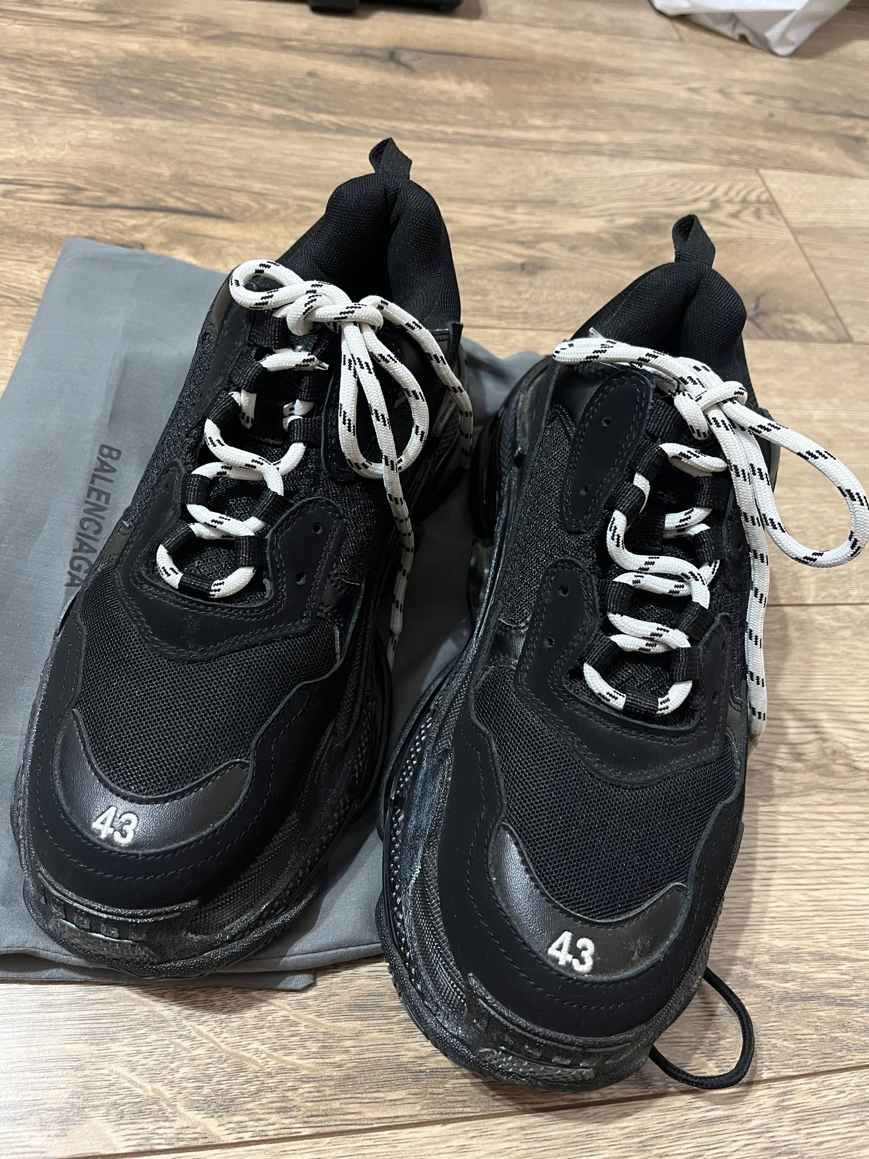 Oryginalne męskie buty Balenciaga