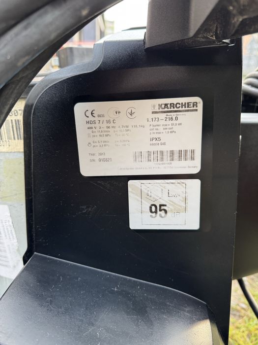 Karcher hds 7/16 myjka gorąca woda bardzo dobry stan