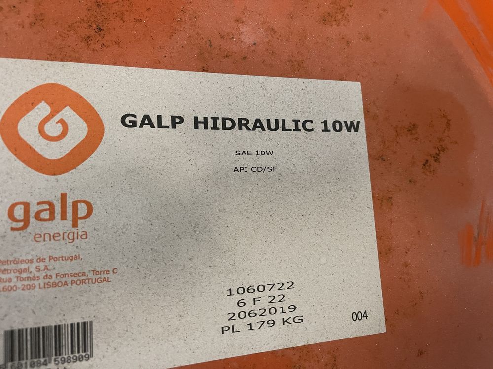 Oleo Galp Hidraulic 10W