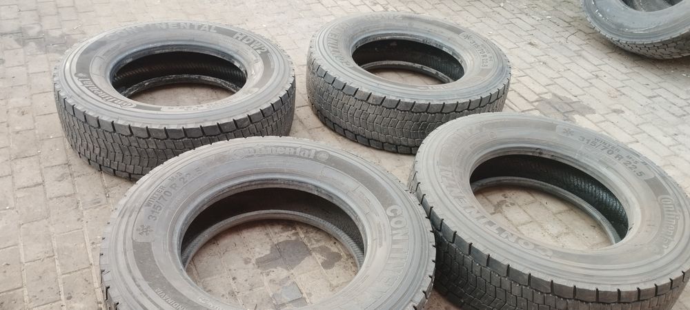 Continental 315/70R22.5, 12mm, bezNapraw, 315/70/22.5, Wysyłka