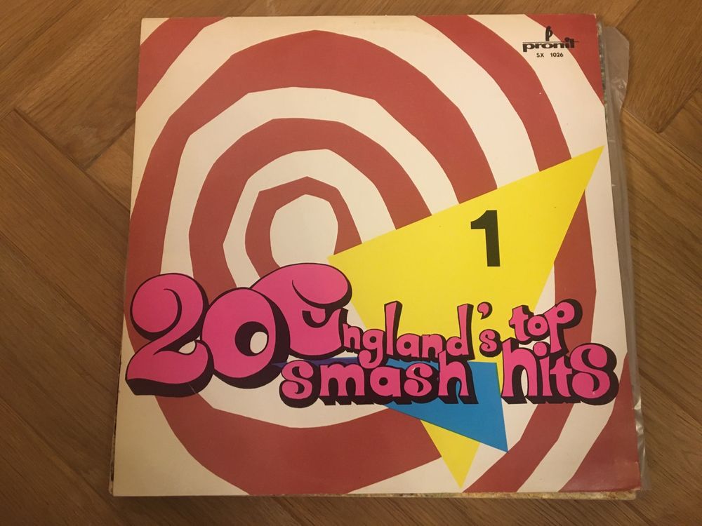 Alan Caddy England”s Top 20 Smash Hits 1 płyta winylowa winyl