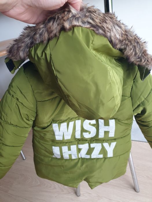 Nowa kurtka zimowa chłopięca,  rozmiar 116,