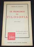 Livro Os Problemas da Filosofia Bertrand Russell