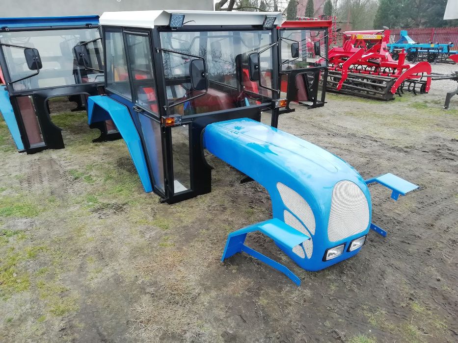 Kabina Ursus C330 C360 NOWA Wysoki Dach Maska z tworzywa TRANSPORT