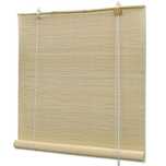 Vidaxl Rolety Bambusowe, 80 X 160 Cm, Naturalne