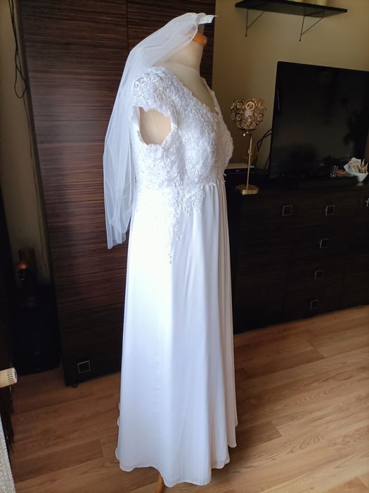 Suknia ślubna idealna dla Pani w ciąży